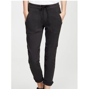 James Perse Black Linen Pants